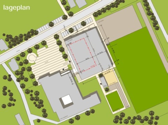 Sporthalle Lageplan klein