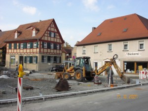 Uhrmachergasse Bau